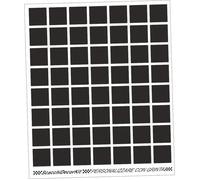 Autocollants - Sticker - Échecs Damier Noir - 56 Carrés - 2.5 Cm - Résistance Élevée