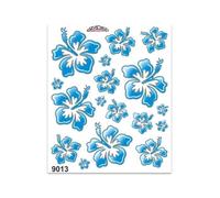 Autocollants Sticker Fleurs, 20 x 24 cm