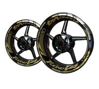 Autocollants Stickers Autocollants Réfléchissants pour Jantes De Moto pour Aprilia Tuono V4, Kit Complet De Décoration Autocollants Jantes(Couleur 6)