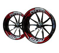 Autocollants Stickers Kit D'autocollants De Jantes De Moto pour Mv Agusta Brutale 800 F3 Kit D'autocollants De Jantes Ensemble De Décalcomanies pour Pneus De Jante Autocollants Jantes(Couleur 6)