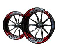Autocollants Stickers Kit D'autocollants De Jantes De Moto pour Mv Agusta Brutale 800 F3 Kit D'autocollants De Jantes Ensemble De Décalcomanies pour Pneus De Jante Autocollants Jantes(Couleur 5)