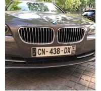 Autocollants Stickers plaque immatriculation voiture auto département 44 Loire-Atlantique Logo Région Pays de la Loire Noir Couleur