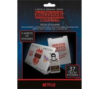 Autocollants Stranger Things, lot de 37