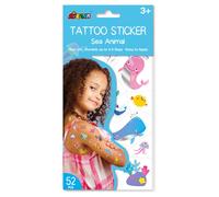 Autocollants Tatouages - Animaux Marins Multicolor TU