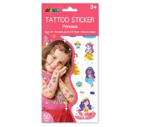 Autocollants Tatouages - Princesse Multicolor TU