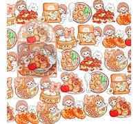 Autocollants Telado Abu Girl Like Eat Pet, Étiquette Scrapbooking, Kawaii, Papeterie De Décoration, Cadeau, Diy Bricolage, 28 Pièces/Paquet, Nouveauté