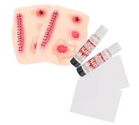 Autocollants Temporaires Halloween 3d en Latex, 2 Pièces