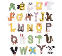 Autocollants ThermoCollants Pour Sacs à Dos, 26 Pièces De Patchs Pour Chapeau, Autocollants Transferts Motifs Lettres Animaux Mignons Pour Veste Chemise Meuble Tissu