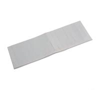 Autocollants transparents en polypropylène pour bloc de poids de 4,5 à 140,6 kg, résistants à la transpiration, parfaits pour une identification rapide (4,5 à 140,6 kg)