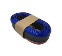 Autocollants Universels pour Lèvre De Pare-Choc Voiture, 2.5M, Protections Avant en Caoutchouc, Bande Moulures Extérieures Spoiler de Jupe latérale