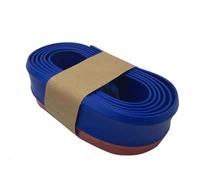 Autocollants Universels Pour Pare-Choc Avant De Voiture,En Caoutchouc,Protecteurs,Moulures Extérieures,Bande,2.5m - Type D Blue