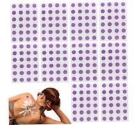 Autocollants UV, autocollants de détection UV, 10 feuilles de 4, 3x2, 9 pouces PVC pour écran solaire, patch crème solaire à changement couleur réutilisable