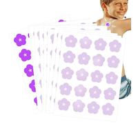 Autocollants UV, autocollants UV pour écran solaire | 200 pièces Patches adhésives en forme de fleur | Maquillage corporel temporaire, protection du soleil de la peau pour savoir quand appliquer la cr