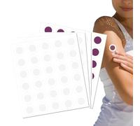 Autocollants UV Crème Solaire - Patchs UV Détection Soleil, Autocollants Auto-Adhésifs | 120 Pièces Testeur Transparent Sans Douleur, Aide à Suivre l’Exposition au Soleil Pendant les Sorties d’Été