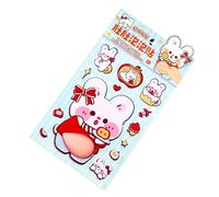 Autocollants ventre d'animaux 3D,Autocollants 3D pour Cahier - Décalcomanies Animales Compressibles - pour Ordinateurs Portables Coques Téléphone Cahiers Carnets Activités Manuelles Adultes