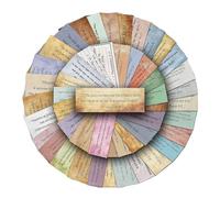 Autocollants Versets Bibliques | Décalcomanies Motivantes Lot De 50 - Autocollants Positifs avec Versets de Jésus pour - Gourdes, Carnets, Agenda, PC et Coques de Téléphone