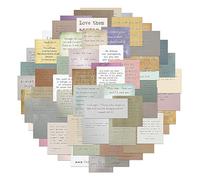 Autocollants vintage de verset biblique - Journal Bible - Autocollants vintage imperméables - Autocollants inspirants imperméables pour planificateurs, citations de motivation pour scrapbooking