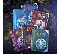 Autocollants vintage Scrapbooking accessoires 60 pièces magiques autocollants Arpaper Journaling accessoires autocollants décoratifs pour scrapbooking, Bullet Journal Planners, Mobile Phones (Magic