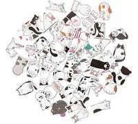 Autocollants vinyle chats 4-5cm 50p.
