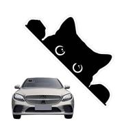 Autocollants Vitre De Voiture,Décalcomanies Automobile Chat Qui Espionne | Stickers Pour Vitre De Voiture Chat Curieux,Pour Ordinateurs Portables Valises Berline Pare-Chocs Camion Moto Camping-Car