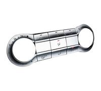 Autocollants voiture Compatible Avec Benz Pour Classe A Pour W176 2013-2018 Autocollant Pour Bouton De Climatisation De Console Centrale