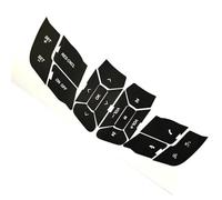 Autocollants voiture Compatible Avec Ford Pour Mustang 2015-2018 Autocollants De Réparation Pour Boutons De Volant Autocollant Accessoires Auto