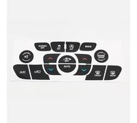 Autocollants voiture Compatible Avec Jeep Pour Cherokee Autocollants Pour Boutons De Climatisation Autocollants De Réparation Pour Boutons Usés Accessoires De Modification