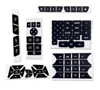 Autocollants voiture Compatible Avec W204 Pour S204 Pour C204 Pour R172 Autocollants De Réparation Autocollants Pour Boutons De Climatisation