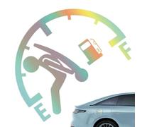Autocollants Voiture Et Décalcomanies | Autocollants Réfléchissants Amusants Pour Bouchon De Réservoir | Inscription Étanche Haute Consommation Pour Extérieur Bouchon Réservoir