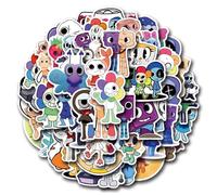 Autocollants World for Dandys, 54 Pcs Figurine Vinyle Stickers Imperméable Pour Fête, Scrapbooking Ordinateur Portable Skateboard Pour Étudiants Adolescents