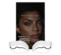 Autocollants yeux imperméables - Lot de 6 autocollants de maquillage - Designs décoratifs pour le style artistique - Pour festivals, fêtes, spectacles sur scène, caractère, maquillage, feu de