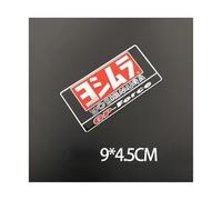 Autocollants Yoshimura Two Brother Arrow Pièces modifiées Embout d'échappement de Moto Autocollants CF Moto Aluminium 3D Résistant à la Chaleur(JH117)