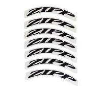 Autocollants Zipp Pour Roue 404 Noir Noir