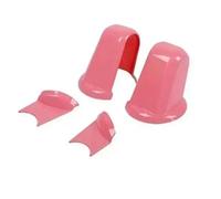 AutocollantsDécoratifs L'intérieur Voiture Autocollant De Couverture Décoration Base Rétroviseur Extérieur Voiture, Pour Jeep Pour Wrangler JK 2007 2008 2009 2010-2017, Accessoires(Pink)
