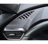 autoCOVR Couvercle en acier pour Cupra.Leon/Formentor | Couleur style COOPER - cadres pour dégivreur | 2 pièces inox V1 V2 VZ1 VZ2 VZ3 VZ5 VZ Veloz Edition Leon Accessoires Tuning