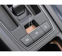 autoCOVR Couvercle en acier pour Cupra.Leon/Formentor | Couleur style COOPER - décor interrupteurs centraux | 1 pièce inox V1 V2 VZ1 VZ2 VZ3 VZ5 VZ Veloz Edition Leon Accessoires Tuning