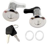 Autocraft Barillets Complet de Porte Avant Gauche et Droit avec clés compatible PEUGEOT 106 205 309 405 OEM 91700A 9170.0A 9170-0A