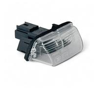 Autocraft Eclairage de Plaque Immatriculation Feux de plaque avec ampoule pour BERLINGO, C3, C4, C5, DS4, SAXO, XSARA, 206, 207, 306, 307, 308, 406, 407, 5008 et PARTNER - OEM 6340A3 6340.A3