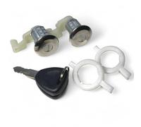 Autocraft - (Lot de 2) Barillet de Porte Avant Gauche et Droit avec clés compatible pour Renault Megane 1 Scenic 1 Clio 2 Master