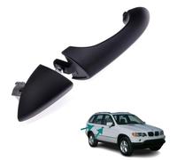 Autocraft Poignée de Porte Extérieur Noir pour Avant ou Arrière Droite côté passager compatible pour BMW X5 (E53) - 51218243618 51218243630