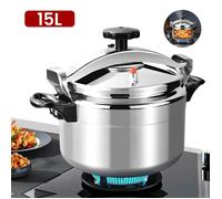 Autocuiseur - 15 L - Cocotte minute Cuisson rapide- Économie d'énergie Autocuiseur induction Anti-Explosion Alliage d'aluminium