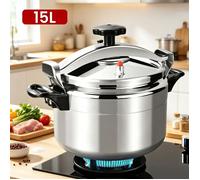 Autocuiseur 15L - Joulli - Double Fond 30cm - multifonctionnel - Cuisson rapide - Pour Cuisine Familiale - antidéflagrant