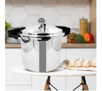 Autocuiseur 23L - 100 kPa (10 psi) 32cm 29cm de hauteur - Compatible gaz et induction - Alliage aluminium