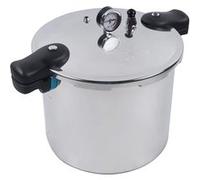 Autocuiseur 23Qt, Cuisson Rapide, Multiples Caractéristiques de Sécurité, argent