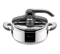 Autocuiseur 3,5 L En Acier Inoxydable 18/10 22 Cm,Casserole Induction Et Gaz,Couvercle Intelligent Et Ouverture Facile,Avec Panier