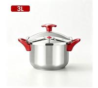 Autocuiseur 3L autocuiseur professionnel acier inoxydable cuisinière à gaz cuisinière électromagnétique universelle