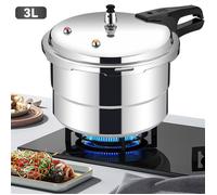 Autocuiseur 3L - Cocotte minute - Autocuiseur aluminium - Épaissi - 18cm fond - Antidéflagrant- Cuisinières à gaz plaques induction
