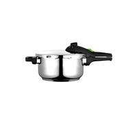 Fagor Autocuiseur Rapid Xpress 4 – 4 L, Induction, Acier 18/10, 2 niveaux de pression, Argent