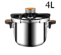 Autocuiseur 4 litres, multifonctionnel - antidéflagrant - compatible avec les cuisinières à gaz - acier inoxydable