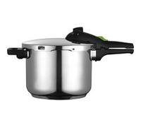 Fagor Autocuiseur Rapid Xpress 6 – 6 L, Induction, Acier inox 18/10, 2 niveaux de pression, Argent